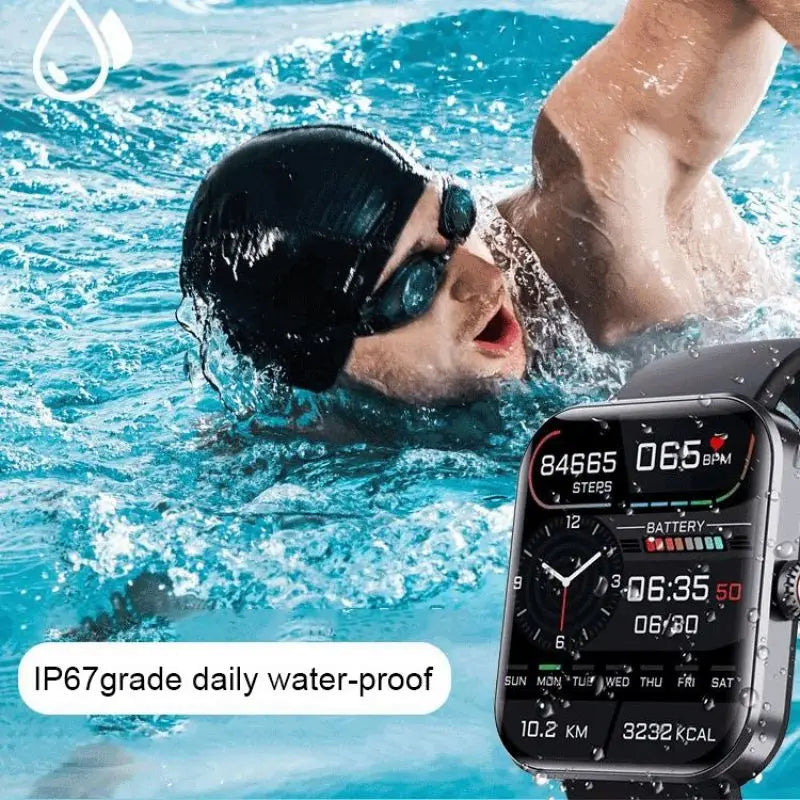 Trebendo™ Smartwatch Pro - Ganztägige Überwachung von Herzfrequenz und Blutdruck